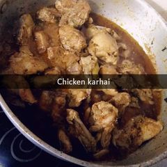 A picture of Chicken Karhai.