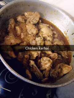 A picture of Chicken Karhai.