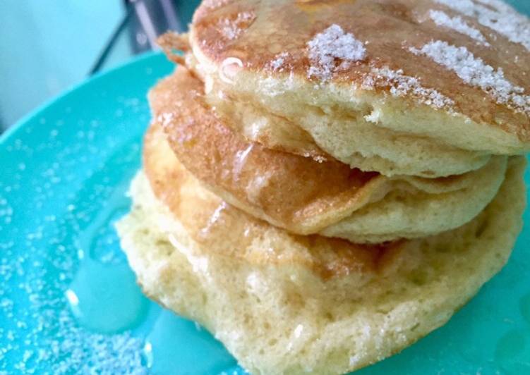 Fluffy Pancake With Madu Putih Sumbawa / Cemilan / Takjil