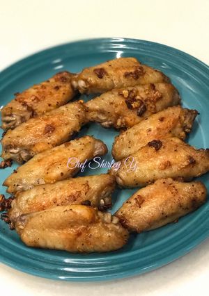 蒜香辣味雞翼 的食譜成品照片
