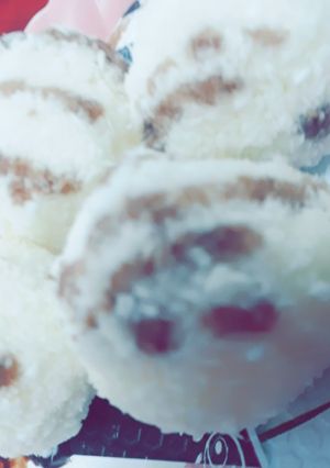 صورة لوصفة كرات جوز الهند سهل ولذيذ ❤