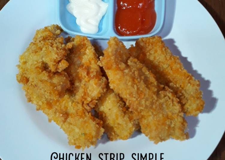 236.Chicken strip simple