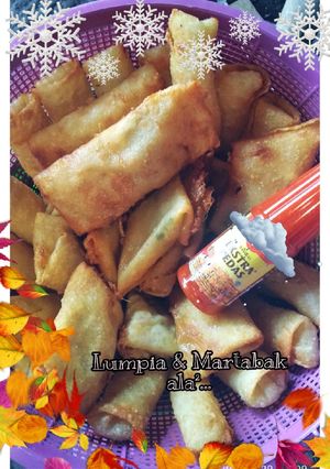 Foto resep Lumpia & Martabak dadakan 😂