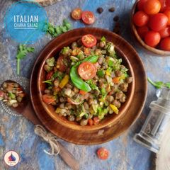 A picture of Italian Chana Salad.