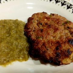 A picture of Chapli kebab.
