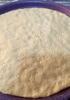 صورة لوصفة عجينه البيتزا الايطاليه 🍕🍕😋😋