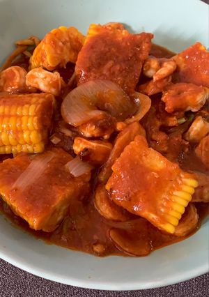 Foto resep Udang saus padang