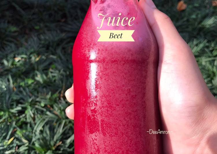 Langkah Mudah untuk Menyiapkan Juice Beet Anti Gagal