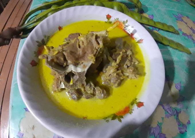 Bagaimana Menyiapkan Gulai kambing, Enak