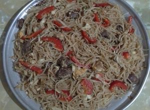 Foto resep Bihun Goreng Paprika Merah