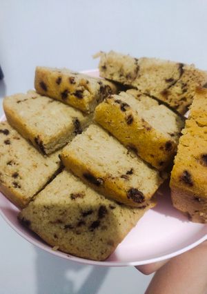 Foto resep Bolu pisang kukus takaran sendok anti gagal cuma diaduk
