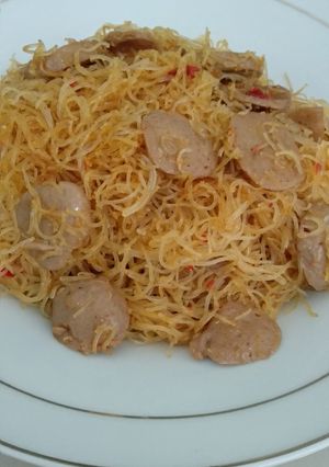 Foto resep Bihun goreng bakso