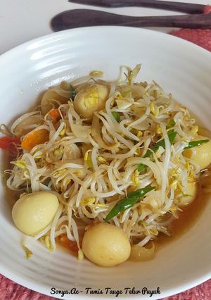 Foto resep Tumis Tauge Telur Puyuh #BikinRamadanBerkesan #4