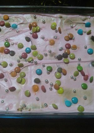 صورة لوصفة كيكة الجيلي البارده