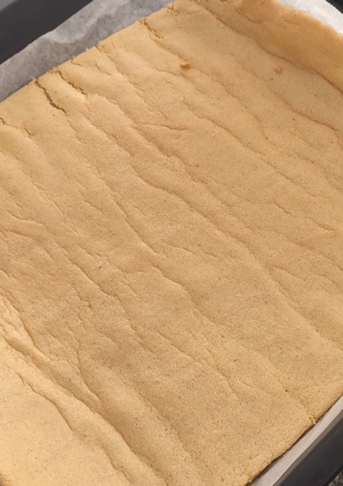 Una foto de 💜 Masa de brazo de gitano (sin lactosa)