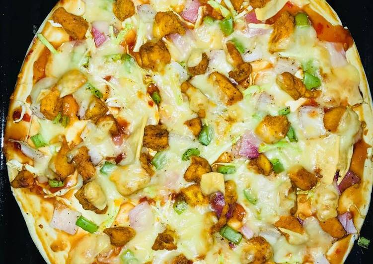 Step-by-Step Guide to Prepare Any-night-of-the-week Chicken tikka pizza