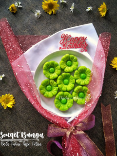 Foto resep Bouqet Bunga Bolu Kukus Tape Ketan