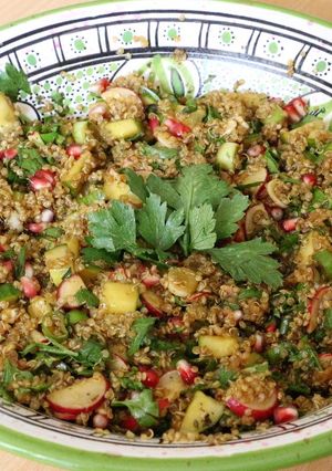 Une photo de Quinoa à la grenade