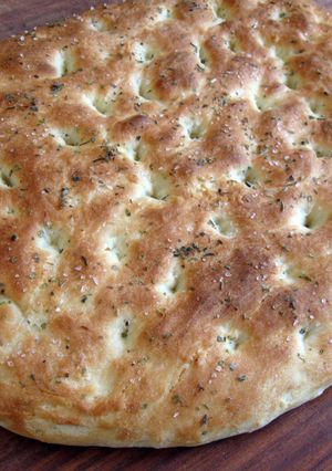 A picture of 1-Hour Focaccia.