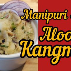 A picture of Manipuri Aloo Kangmet.