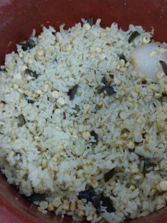 Una foto de Arroz Blanco Con Rajas y Elote 🌽