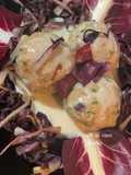 Canederli con Salsa di Gorgonzola