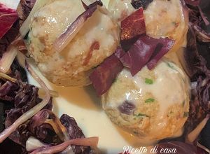 Foto di Canederli con Salsa di Gorgonzola