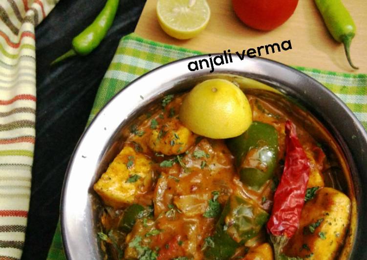 Recipe of Favorite Paneer Jalfrezi