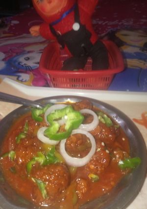 सोया मंचुरियान (( soya manchurian recipe in Hindi) रेसिपी मुख्य फोटो
