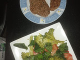 Bife de nalga con ensalada mixta
