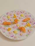 Carpaccio de radis /saumon fumé