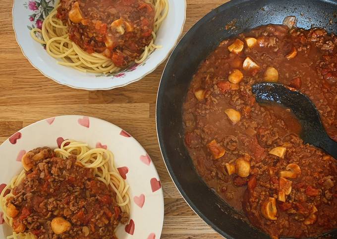 Recipe of Ultimate Spaghetti Bolognase