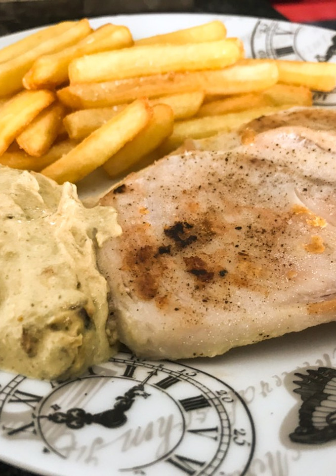 Una foto de Pollo al curry