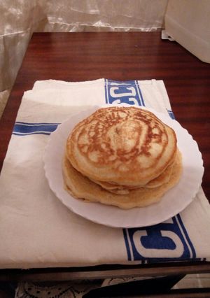 A picture of Eggless pancakes.
