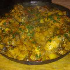 Una foto de Pollo al disco!