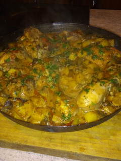Una foto de Pollo al disco!
