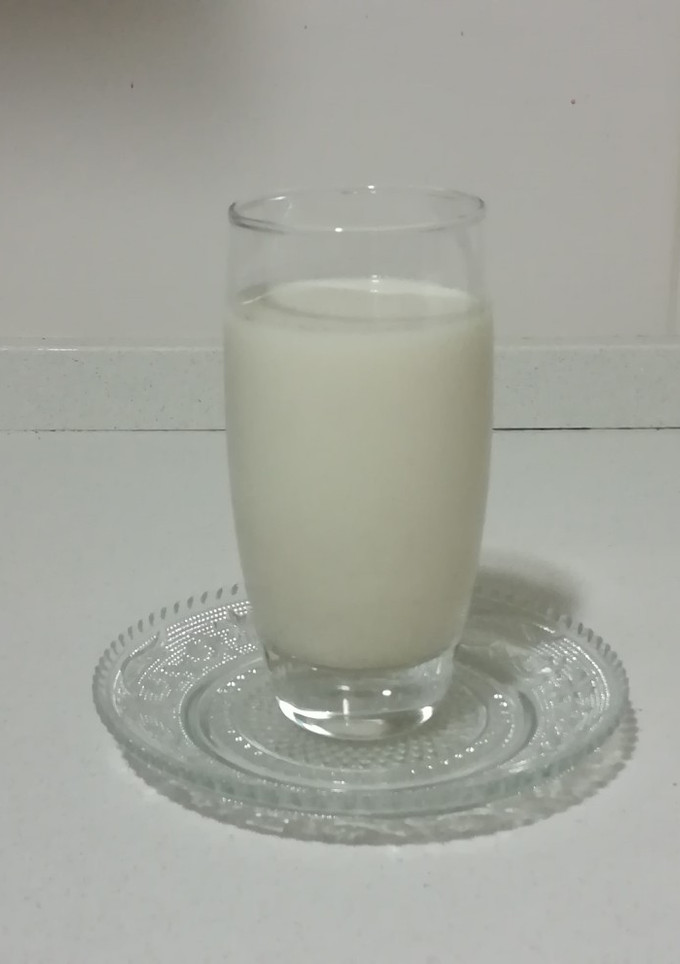 Una foto de Leche de avena