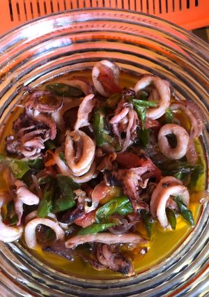 Foto resep Tumis Cumi Cabe Ijo