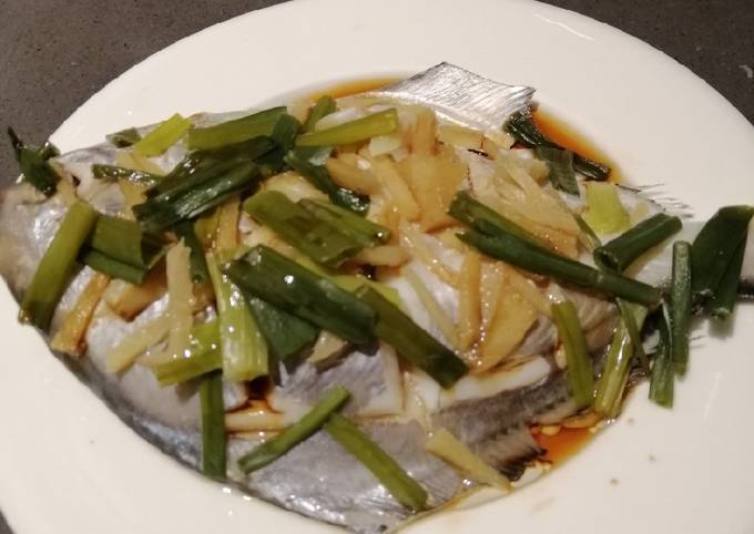 Recipe of Speedy Steam Pomfret