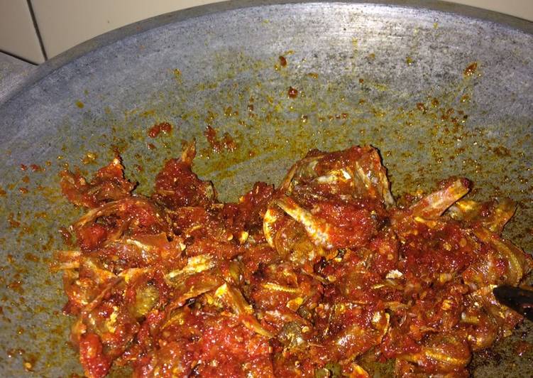 Resep Populer Balado Ikan asin kipas Praktis Enak