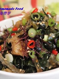 涼拌海帶芽 的食譜成品照片