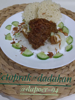 Foto resep 129. Ketoprak#dadakan