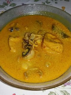 Foto resep Gulai sotong pedas