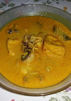 Foto resep Gulai sotong pedas