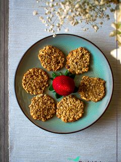 Una foto de Galletas de avena y plátano sin azúcar