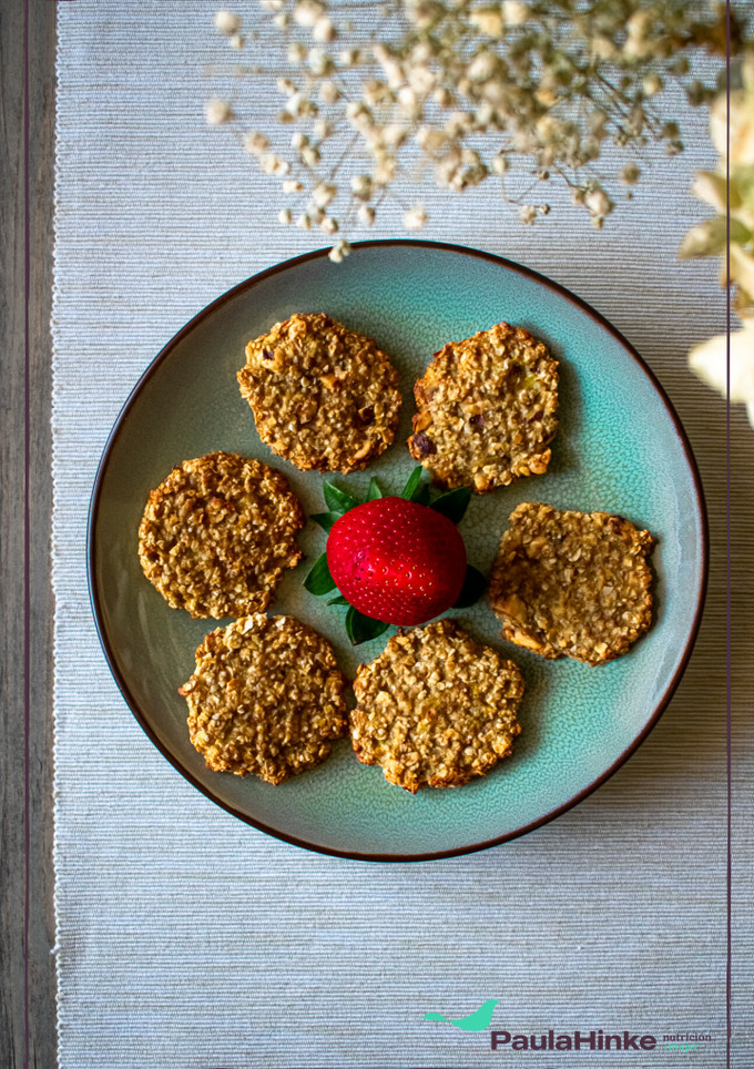 Una foto de Galletas de avena y plátano sin azúcar