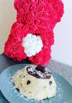 Une photo de 🥥🍫Bowl cake coco choco🍫🥥