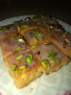 صورة لوصفة بسبوسة الطازج
