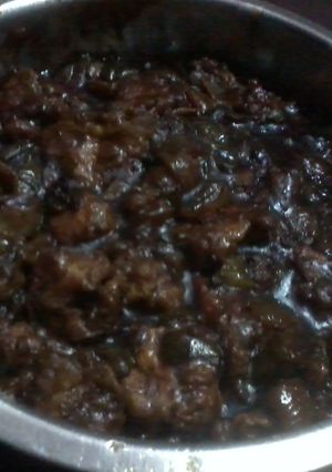 A picture of Chilli chicken.