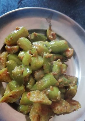A picture of Parwal fry.